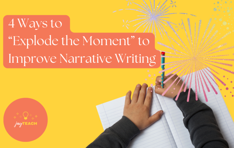 4 ways to explode the moment in narrative writing